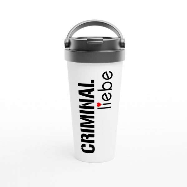 „Criminal Liebe“ Reisebecher