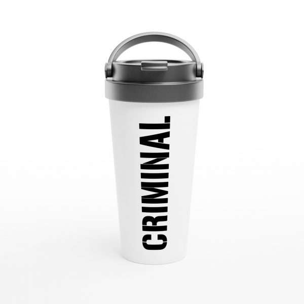 „CRIMINAL“ Reisebecher